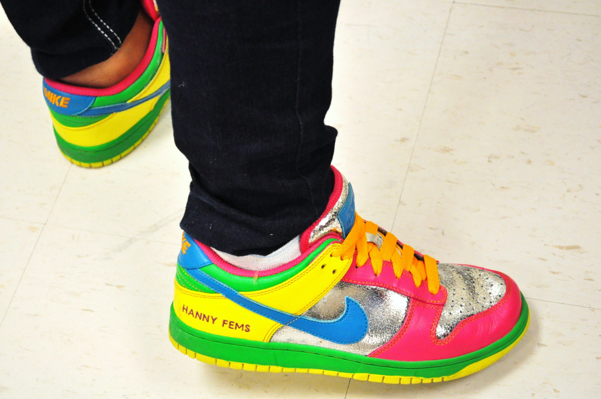 Bright Colored Nikes