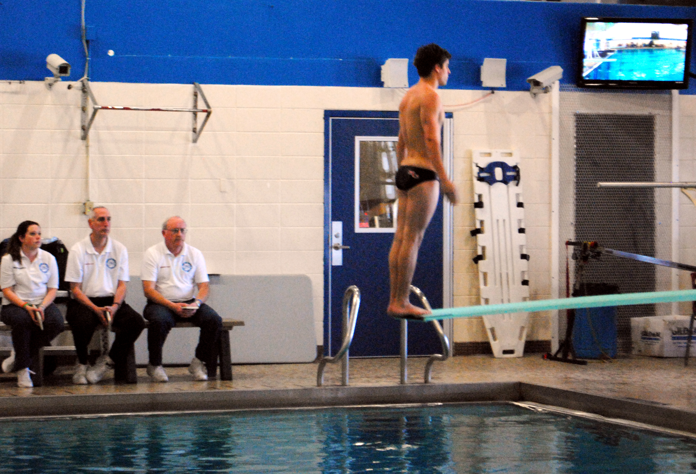 Senior Bobby Ross dives head first into success