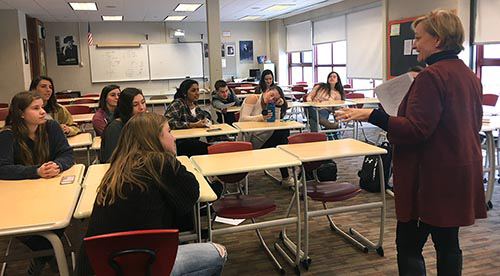 Connections class follows up with student advocates