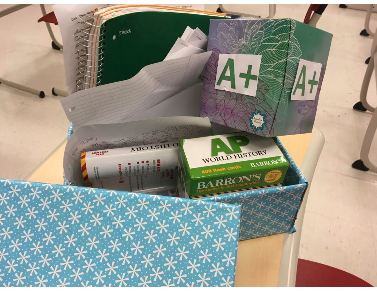Boxes create bonds between students, help ease stress of sophomores
