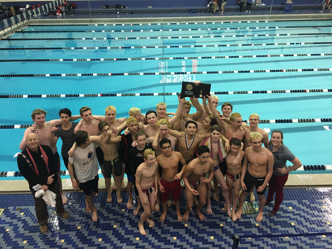 Boys Swim Team Pulls Off Their Fourth Win in Three Years