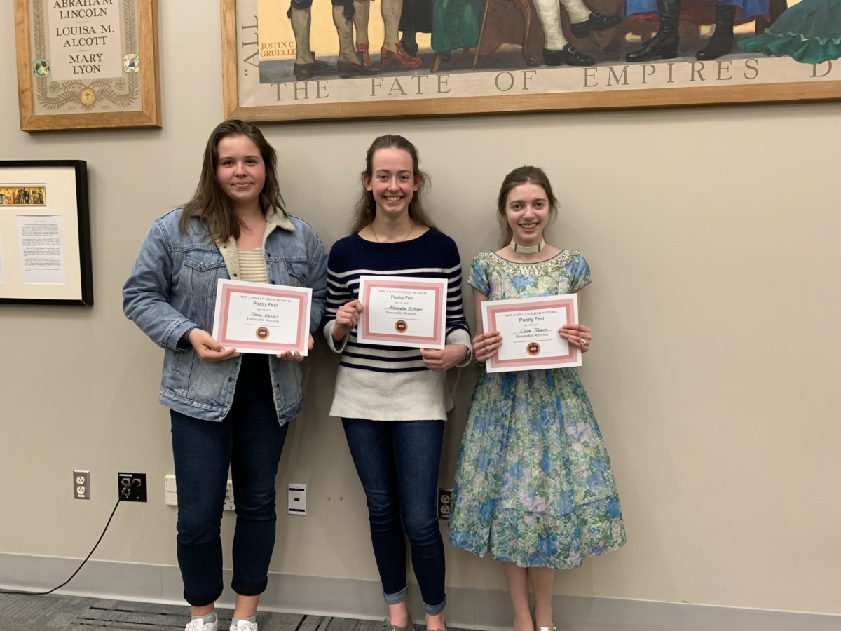 Students perform at Poetry Fest 2019
