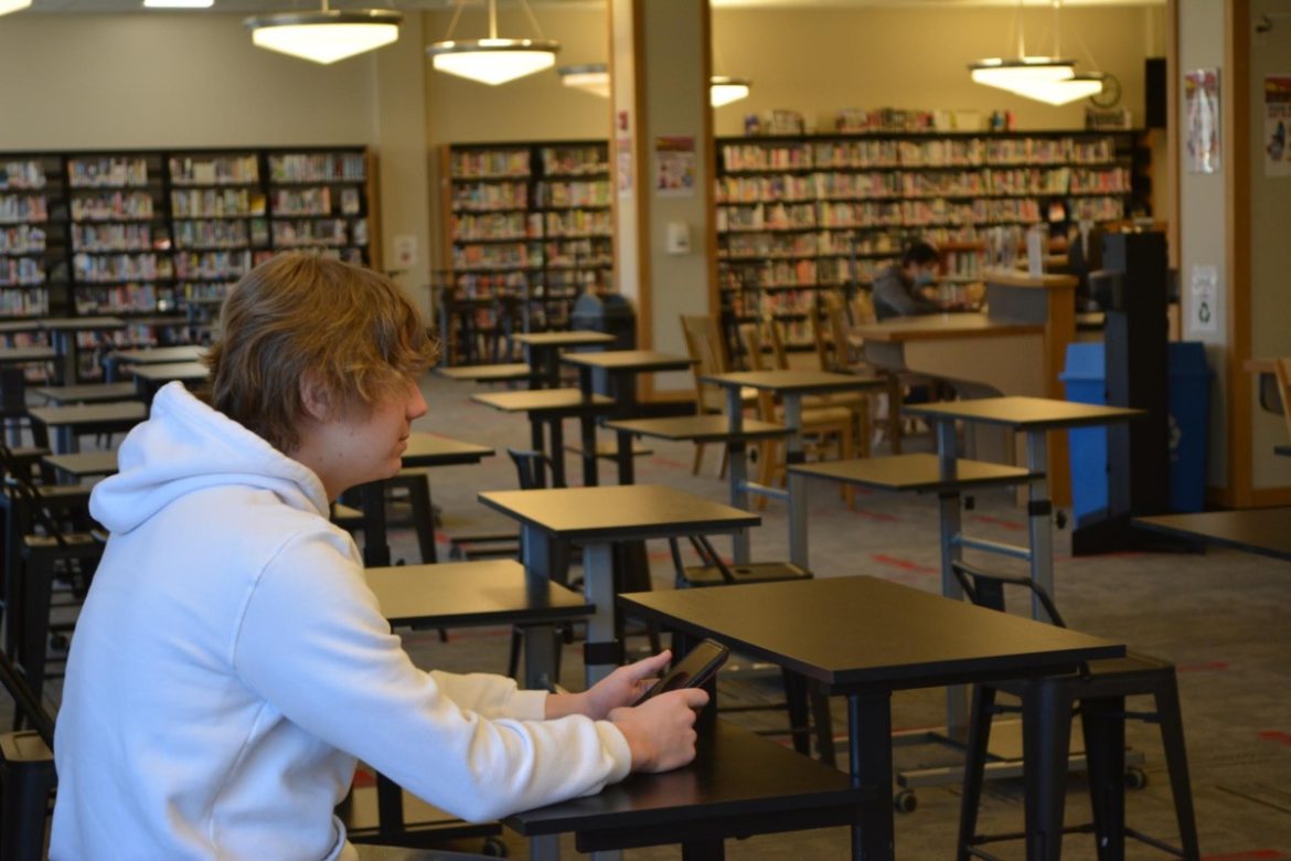 The library environment changes as new socialization hubs emerge