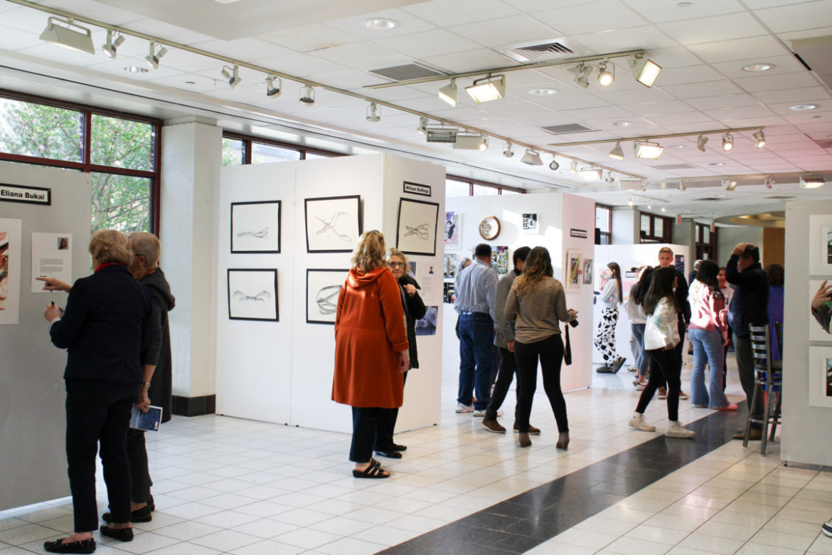 Senior gallery celebrates creative careers