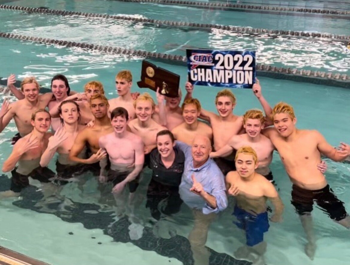 With a splash, Boys Swim & Dive defend their state title