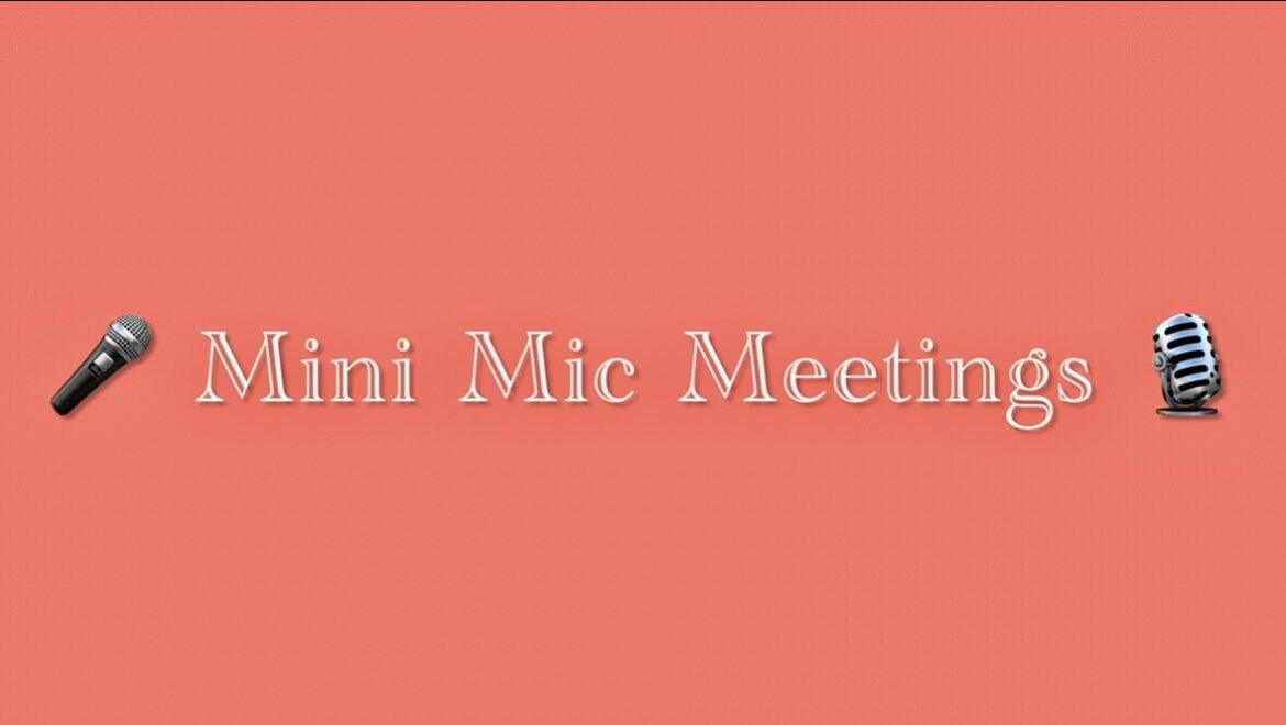 Mini Mic Meetings Episode 3: Movies