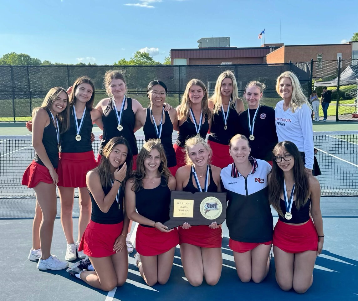 Girls tennis beats Guilford to win back-to-back CIAC titles