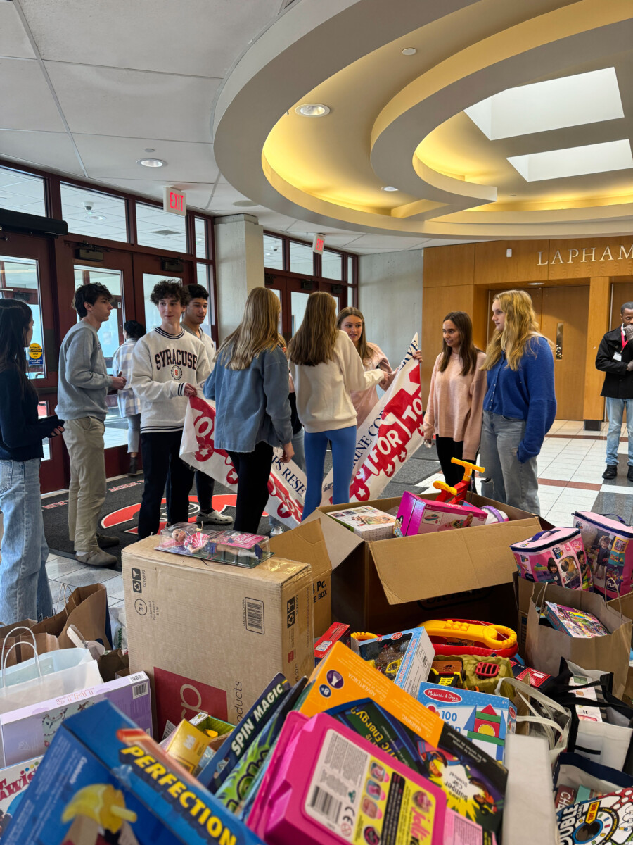 NCHS StuCo hosts annual Children’s Toys for Tots drive