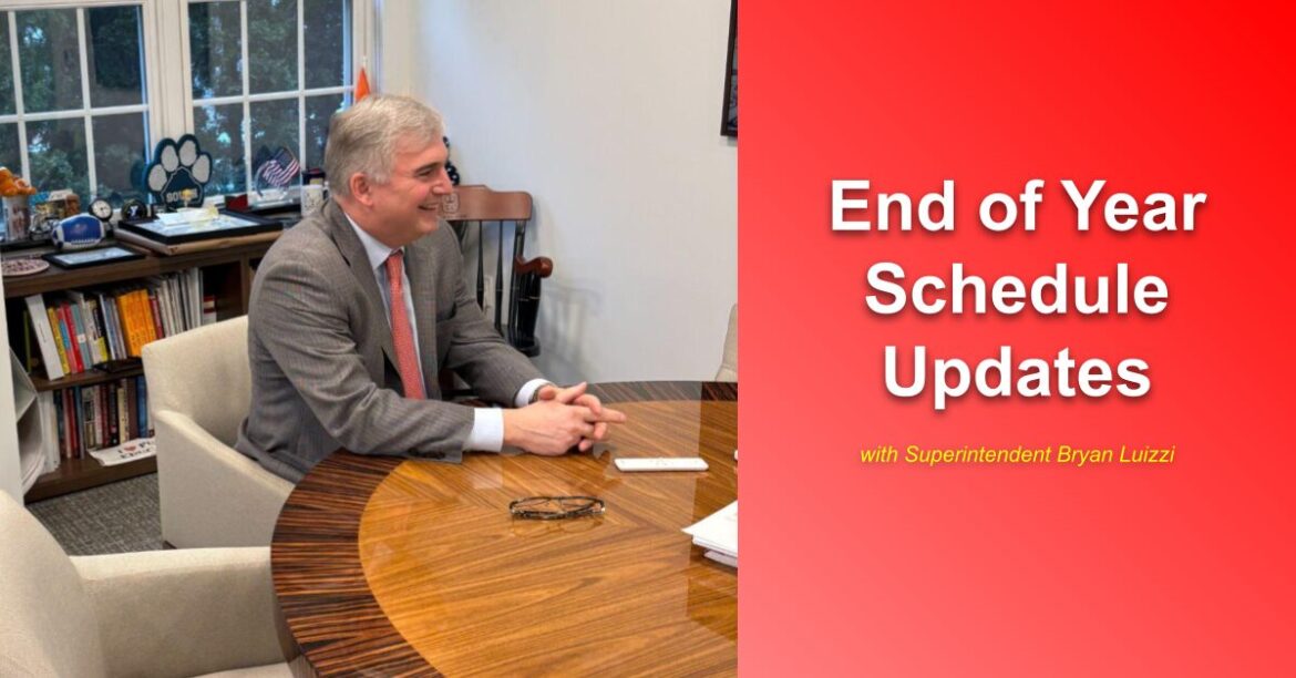 Cancellations Skew End-of-Year Schedule; Board of Ed. Announces Graduation, Last Day